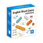 Children's English Spelling Word Letter Battle Enlightenment Building Blocks English Puzzle Early Education Learning Teaching Aids Board Game Toys - Image 5